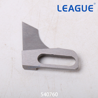 Couteau fixe 540760, couteau stationnaire pour machines à coudre Singer 591, 601, 491, D200 - Pièces détachées