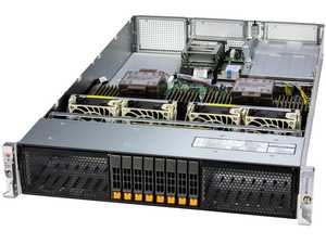 SYS-222H-TN 2U Dual <b>Socket</b> DDR5 ECC NVMe Hot Swap Rack Server Barebone Enterprise Cloud Virtualization HPC Custom Configurable - Product Image 4