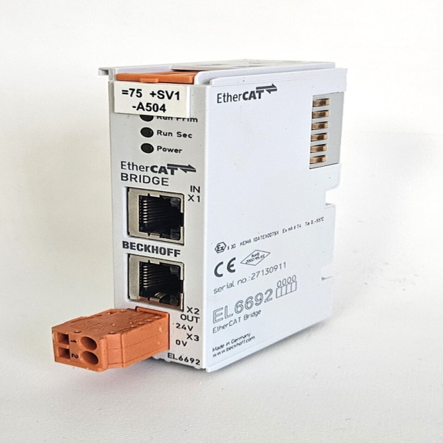 Beckhoff EL6692 EtherCAT Bridge Terminal PLC
