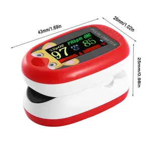 Kinder Oplaadbare Bloed Vingertop Puls Oximeter Slimme Vinger Puls Oximeter-Ce Hoog Nauwkeurige Bloed Zuurstof Monitoren