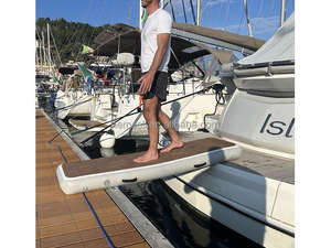 Pasarela Inflable Portátil de PVC para Embarcaciones, Pasarela Flotante Lateral para Marinas y Embarcaciones, para Parques Deportivos y Uso Escolar - Product Image 4