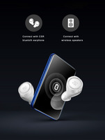 BENJIE 2025 Pemutar MP3/MP4 Layar Sentuh Hi-Fi 2,4 Inci Mendukung FLAC, Radio FM, Perekaman, Kamus, untuk 5.2 >20 Jam