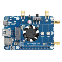 Modul Komunikasi 5G Raspberry Pi Generasi ke-4 4B/3B NVIDIA RM500U-CN Papan Ekspansi Komunikasi IoT 4G