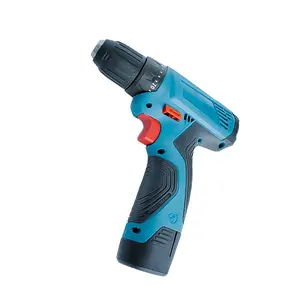 WISDOM Factory Price Portable 12V Electric Screwdriver Tool Set Lithium Power Drill Cordless Drills For Home Use