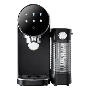 Cafetera Espresso Eléctrica <span class=keywords><strong>Digital</strong></span> Inteligente Programable <span class=keywords><strong>para</strong></span> el Hogar, Semiautomática, con Doble Caldera de Vapor, <span class=keywords><strong>para</strong></span> Uso Doméstico y Hotelero - Product Image 2