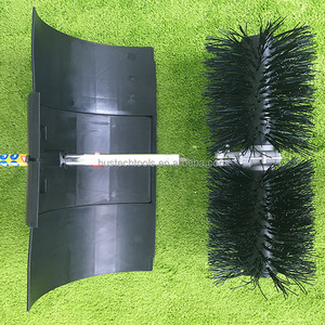 Machine de nettoyage de gazon artificiel télescopique avec brosse, moteur 2 temps et 4 temps, en métal et plastique, pour le déneigement - Product Image 4