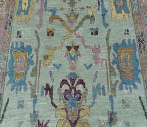 พรมขนแกะถักด้วยมือคุณภาพระดับพรีเมี่ยมทรงสี่เหลี่ยมผืนผ้าหรูหราทันสมัยแบบดั้งเดิมตกแต่งพื้นกลางแจ้งบ้านจากอินเดีย - Product Image 2