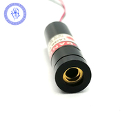 Module de Diode Laser à point rouge, tête en laiton, classe II 1mw 650nm