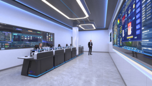 Tùy Chỉnh Modular Thiết Kế Thép Điều Khiển Giao Diện Điều Khiển Mạng Hoạt động Trung Tâm An Toàn Tự động Hóa Giám Sát Phòng Điều Khiển Điện - Product Image 4