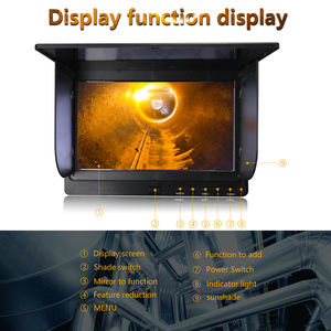 กล้องส่องท่อท่อกล้อง <span class=keywords><strong>DVR</strong></span> 10.1นิ้วสี IPS สำหรับตรวจสอบท่อระบายน้ำ - Product Image 2