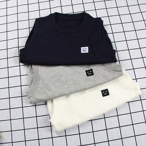 Vente en gros OEM de pulls en tricot pour bébés, gilets sans manches pour enfants, sweat-shirts 100% coton - Product Image 6