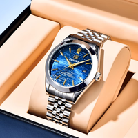 BENYAR 5209 nouvelle montre automatique en acier inoxydable pour hommes 50M étanche luxe automatique homme montres calendrier montre-bracelet