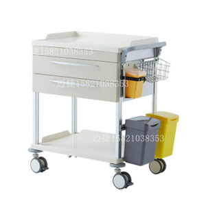 Chariot médical Maijie en ABS avec tiroir et étagère pour usage hospitalier - Product Image 2