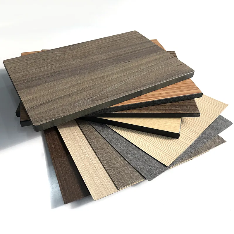 Hochglanz dekorative wasserdichte matt strukturierte Oberfläche Serie Hochdruck-Laminat platten Hersteller