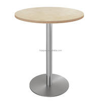 Table carrée moderne en contreplaqué pour restaurant, hôtel, école et salle à manger - Mobilier d'extérieur commercial écologique