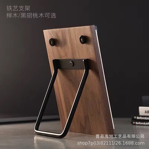 Soporte para Calendario de Madera Maciza, Estilo Nórdico, Diseño Minimalista, 2025, Organizador de Papelería - Product Image 3