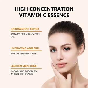 Sérum Visage Hydratant et Éclaircissant en Profondeur à la Vitamine C et à l'Acide Hyaluronique, Format Voyage 30ml, Logo Personnalisé OEM - Product Image 3