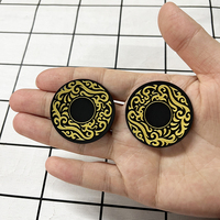 Patch en silicone personnalisé pour sérigraphie, motif vinyle 3D Saint-Valentin, autocollant thermocollant lavable pour vêtements