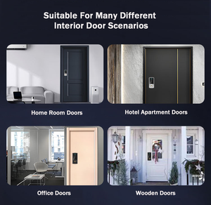 Automatic Wireless Remote Control Digital Security Smart <b>Fingerprint</b> <b>Door</b> <b>Lock</b> Tuya - Product Image 2