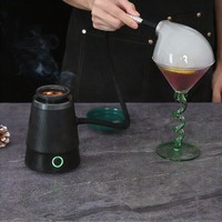 Baterai isi ulang portabel/pistol merokok USB untuk koktail daging BBQ keju sayuran Souvide infux-penggunaan rumah tangga luar ruangan