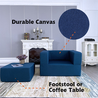 Klappbares Schlafsofa mit Memory-Schaum, Neues Design Luxuriöses Innenmöbel, Langlebiger Komfortabler Abnehmbarer Bezug für Moderne Wohnräume