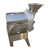Hache-légumes industriel / Machine à couper les légumes électriques / Machine à découper les légumes en dés