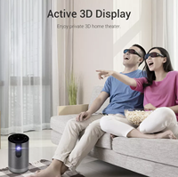 Projecteur DLP 1080P Wimius [Amazon Hot] Projecteur de poche portable mini LED LCD DLP Full HD 1080P avec batterie Android pour cinéma maison