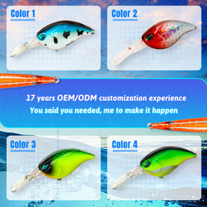 <span class=keywords><strong>Leurre</strong></span> de pêche MISTER LURE 6,5 cm 4,7 g Crank Bait Minnow pour eau douce avec hameçon Long Bib Minnow Crank Bait Lure - Product Image 2