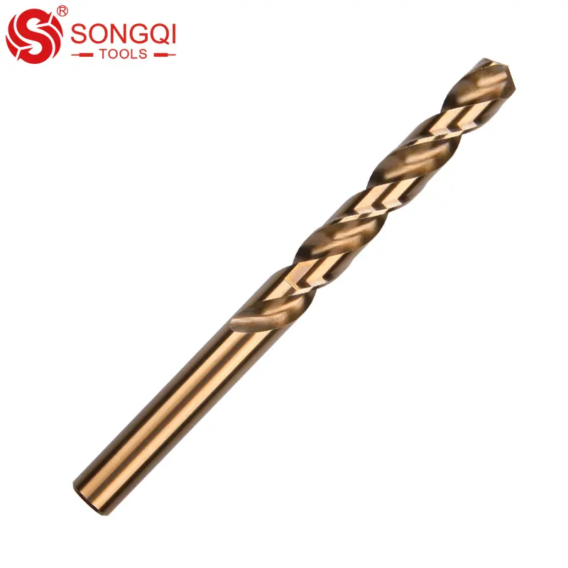 SongQi DIN338 HSS M35 الكوبالت مواز عرقوب سمسار تويست مجموعة لقمة مثقاب ل الفولاذ المقاوم للصدأ/المعادن