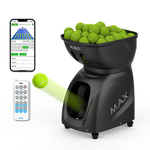 Machine <span class=keywords><strong>à</strong></span> lancer <span class=keywords><strong>de</strong></span> balles <span class=keywords><strong>de</strong></span> tennis en promotion – Contrôle par application, lanceur <span class=keywords><strong>de</strong></span> balles <span class=keywords><strong>de</strong></span> <span class=keywords><strong>padel</strong></span> pour salle d'entraînement intérieure, pratique du tennis pour petits terrains - Product Image 2