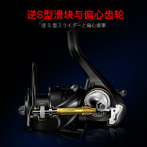 Moulinet spinning Ryobi Divine Eagle 1000 en métal à 6 roulements pour pêche en mer et en roche, manivelle droite - Product Image 5