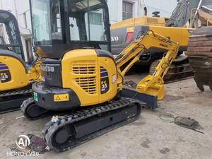 รถขุดมือสอง Komatsu PC35MR ขนาด 3.5 ตัน มินิ รถขุดไฮดรอลิกแบบตีนตะขาบอเนกประสงค์  ขาย - Product Image 4