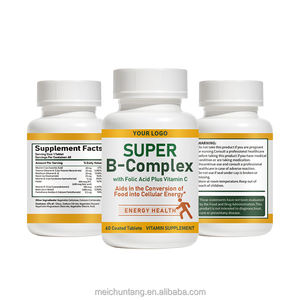Comprimés de <span class=keywords><strong>Vitamine</strong></span> B <span class=keywords><strong>Complexe</strong></span> Haute Concentration avec B1, B2, B6, B12 et Acide Folique pour l'Énergie, la Santé <span class=keywords><strong>C</strong></span>érébrale et Immunitaire - Product Image 3