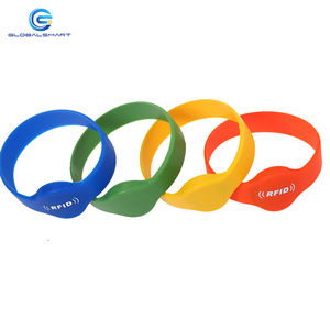 Sistema de pago ajustable a prueba de agua personalizado, pulsera de silicona RFID para eventos de festivales, <span class=keywords><strong>entradas</strong></span> para conciertos - Product Image 6