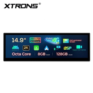 14.9 Inch 8+128GB Android Car Stereo for BMW 5 Series E60/E61 M3 CIC Octa Core Global 4G 2K IPS Fully Laminated Screen CE-XTRONS - Product Image 2