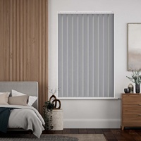 Persianas de ventana verticales personalizadas Cortinas de ventana alta integradas de moda Instalación de técnica simple barata