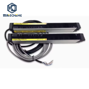 <b>Light</b> <b>Curtain</b> F3SJ-E0465P25 F3SJ-A0465P25 Safety <b>Light</b> Barrier 465mm Height 25mm Resolution 4-Beam - Product Image 1
