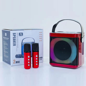 2025 Mini 2025 Mới Không Dây Xách Tay Karaoke Loa Bt 5.1 Có Thể Sạc Lại Microphone Loa Karaoke <span class=keywords><strong>Bluetooth</strong></span> Ngoài Trời - Product Image 2