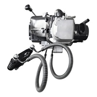 161QMK GY6 180CC Buggy de plage 4 temps CDI Démarrage électrique/à manivelle avec marche arrière et arbre d'équilibrage antichoc