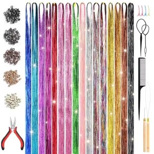 Extensioni per <span class=keywords><strong>capelli</strong></span> a trama singola con filo laser, resistenti alle alte temperature, densità 180%, per parrucche europee e americane, colorate, extension color oro - Product Image 1