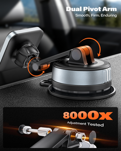 Supporto Magnetico per Telefono Auto APPS2CAR, Completamente Regolabile, Multi-Angolo, Stabile, Installazione Rapida, Gadget per Auto, Ultimo Design 2025 - Product Image 3