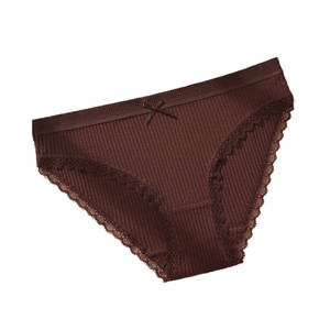 Culottes sexy en dentelle unie à nœud papillon pour femmes, vente en gros transfrontalière pour le marché européen et américain de <span class=keywords><strong>Shein</strong></span> - Product Image 3