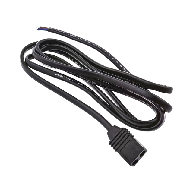 Ebm-Papst LZ120 Flat Fan AC Power Cord PVC Insulation 0.61m Cable Length 2 Outlets C21/C9/C19/C17/C23/C15/C20 End Types 20A