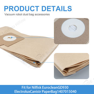 Sac à poussière de rechange pour l'aspirateur <span class=keywords><strong>Nilfisk</strong></span> Euroclean GD930 Sac à poussière - Product Image 4