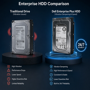 ใหม่สำหรับ 900G 10K SAS 2.5 ฮาร์ดไดรฟ์ SSD ภายในเซิร์ฟเวอร์ ผลิตในจีน ความจุขนาดใหญ่ 4TB สำหรับการจัดเก็บข้อมูลจำนวนมากขององค์กร ความเร็ว 6Gb/s - Product Image 2