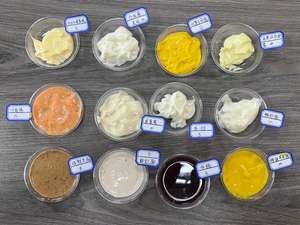 Mayonnaise Personnalisée au Jaune d'Œuf, Goût Doux et Crémeux, à Base d'Œuf, pour Tartar, Salades, Sandwichs aux Fruits et Légumes, Sauce Mayonnaise - Product Image 2