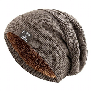 Nouveaux bonnets d'hiver RStones en laine 100% unisexe avec logo personnalisé, service OEM disponible - Product Image 1