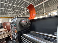 Tour à métaux conventionnelle CS6266C avec diamètre de 660 mm, portée de 105 mm, alésage de la colonne de 105 mm, tour à métaux à banc parallèle pour la coupe des métaux