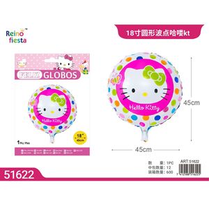 ลูกโป่งลายจุดกลมขนาด18นิ้วสำหรับตกแต่งงานปาร์ตี้สำหรับงานรับขวัญทารกวันแม่วันจบการศึกษาวันตรุษจีนกลับไปโรงเรียน - Product Image 1