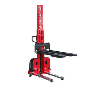 500kg 1000kg Peso ligero Apilador de elevación de carga automática Apilador eléctrico portátil Carretilla elevadora Elektrostapler Hochhubwagen - Product Image 2